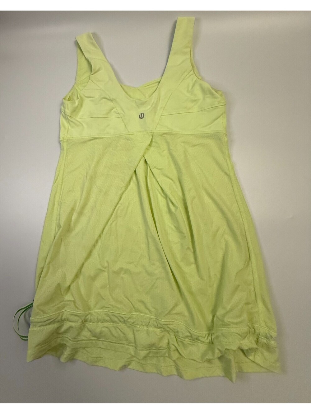 Lululemon Run: Tame Me Tank Neon Yellow Women’s 6